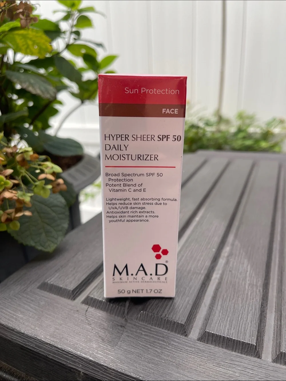 MAD Skincare - Hyper Sheer SPF 50 Daily Moisturizer